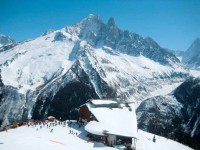 ����������� ���� -  ������ (Chamonix), �������. ������� � ���� �� �����.