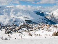 ����������� ���� -  �� ��� ���� (Les Deux Alpes), �������. ������� � ���� �� �����.
