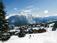 ����������� ���� -  ��������� (Courchevel), �������. ������� � ���� �� �����.